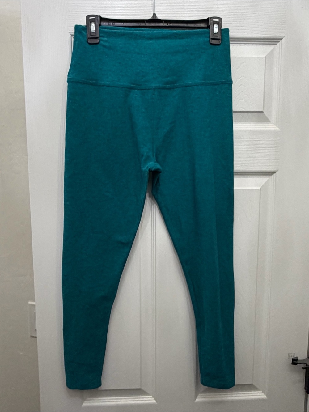 Beyond Yoga Teal Butter Spacedye High Rise Leggings